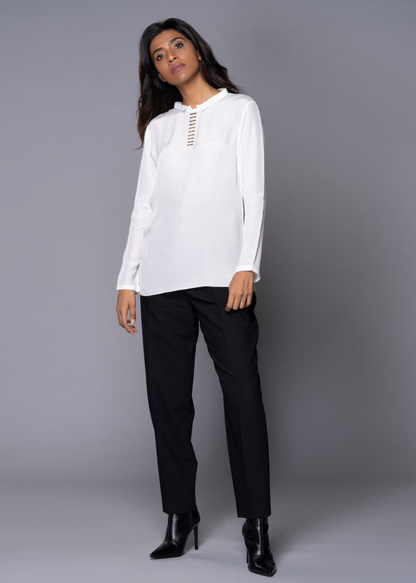 GRACE WHITE TOP - Sample Sale