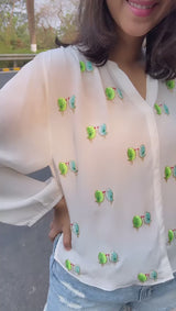 LOVEBIRD BABY PINK SHIRT