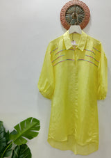 SKYLINE WHITE SHIRT DRESS