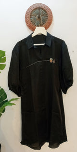 COFFEE SHIRT DRESS