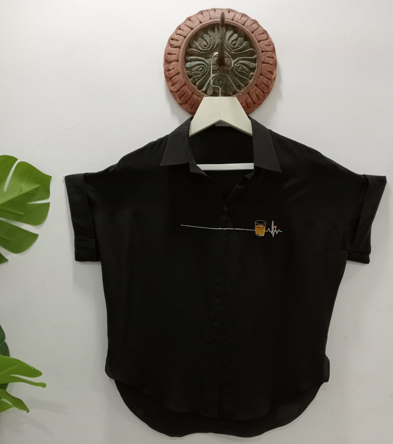 CHAI CREPE SHIRT