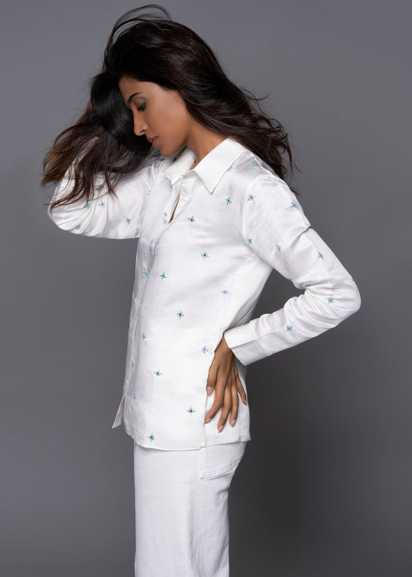 FOLKLORE WHITE SHIRT
