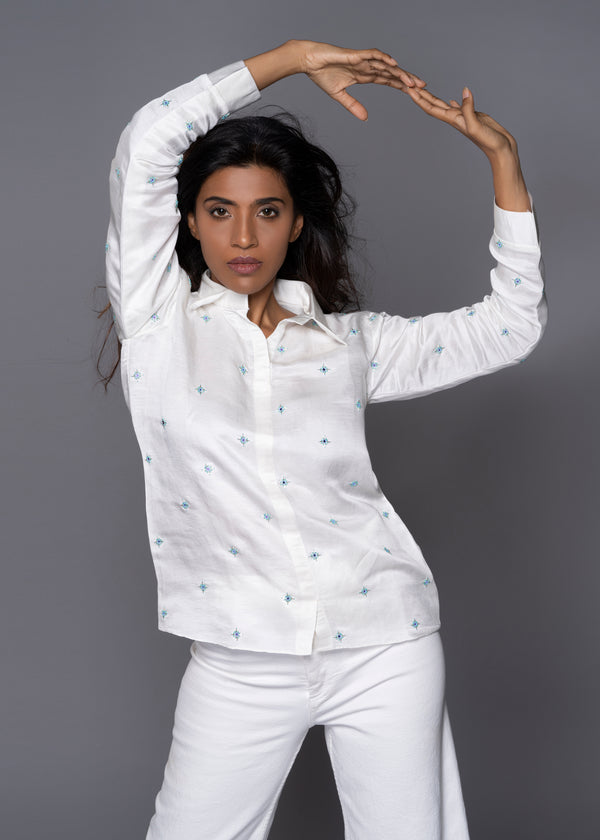 FOLKLORE WHITE SHIRT