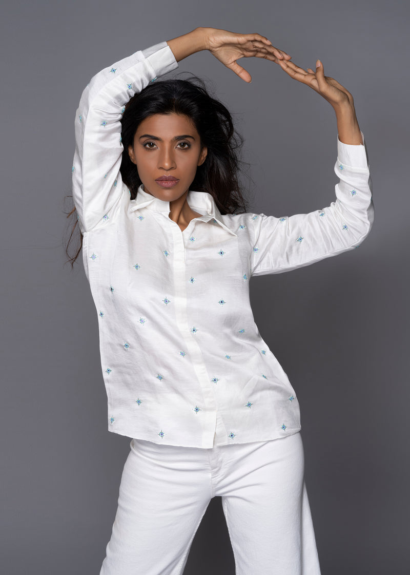 FOLKLORE WHITE SHIRT
