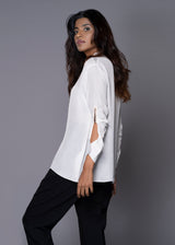 AMBIVERT WHITE SHIRT