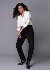AMBIVERT WHITE SHIRT