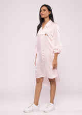 COFFEE SHIRT DRESS