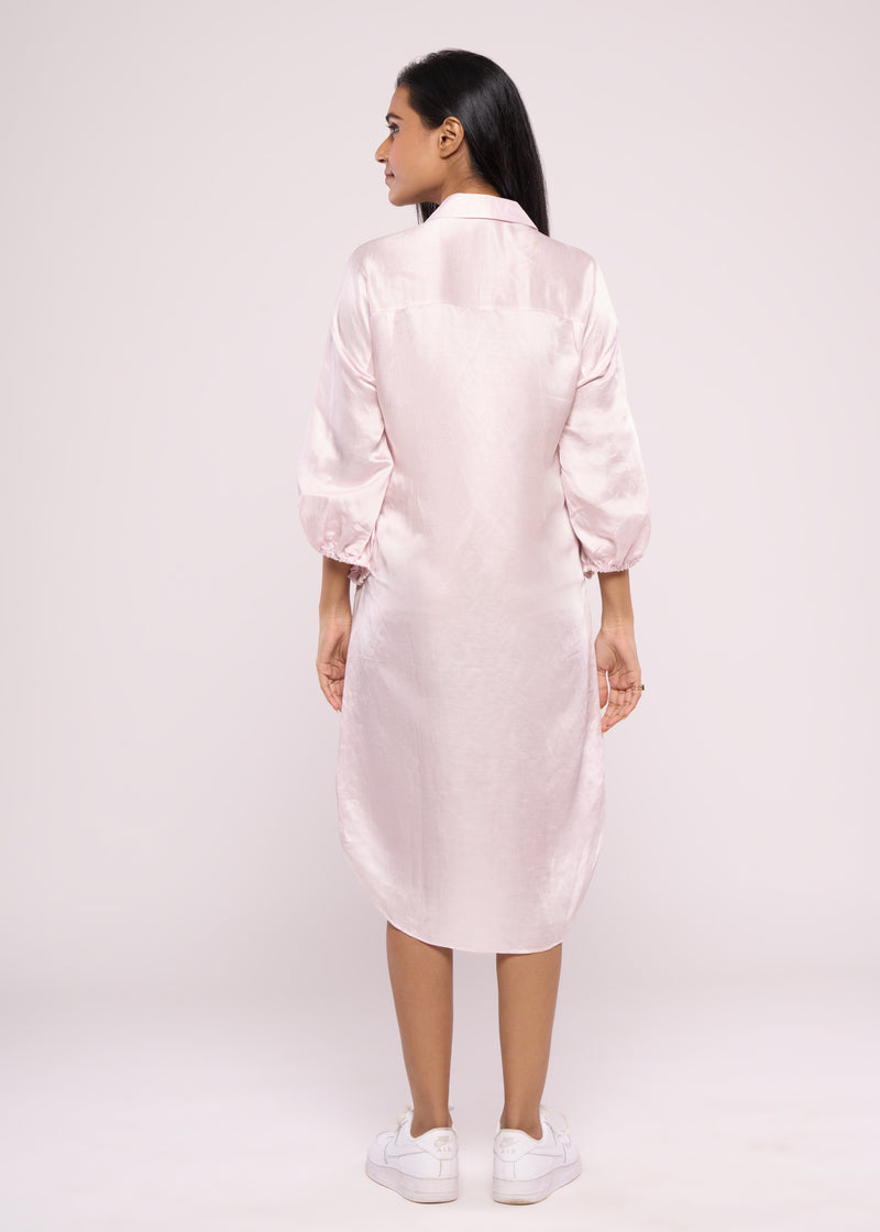 COFFEE SHIRT DRESS