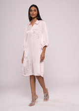 TULIP BABY PINK SHIRT DRESS