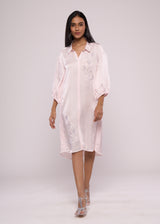 TULIP BABY PINK SHIRT DRESS