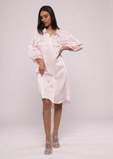 TULIP BABY PINK SHIRT DRESS