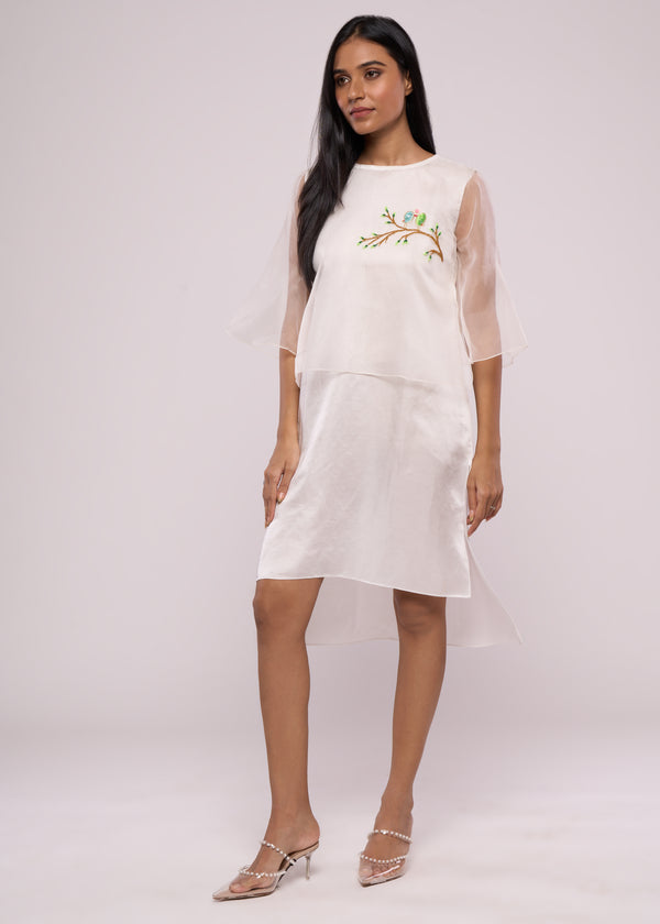 LOVEBIRD ORGANZA LAYER DRESS