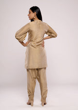 HERITAGE GOLD KURTA SET