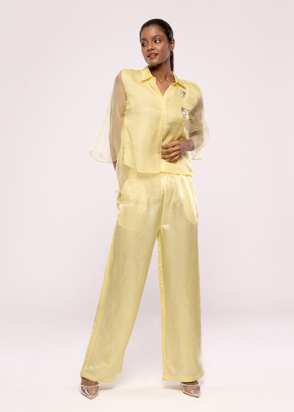 TULIP YELLOW CO-ORD SET