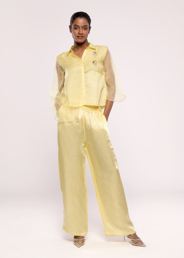 TULIP YELLOW CO-ORD SET