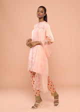 HERITAGE PEACH KURTA SET