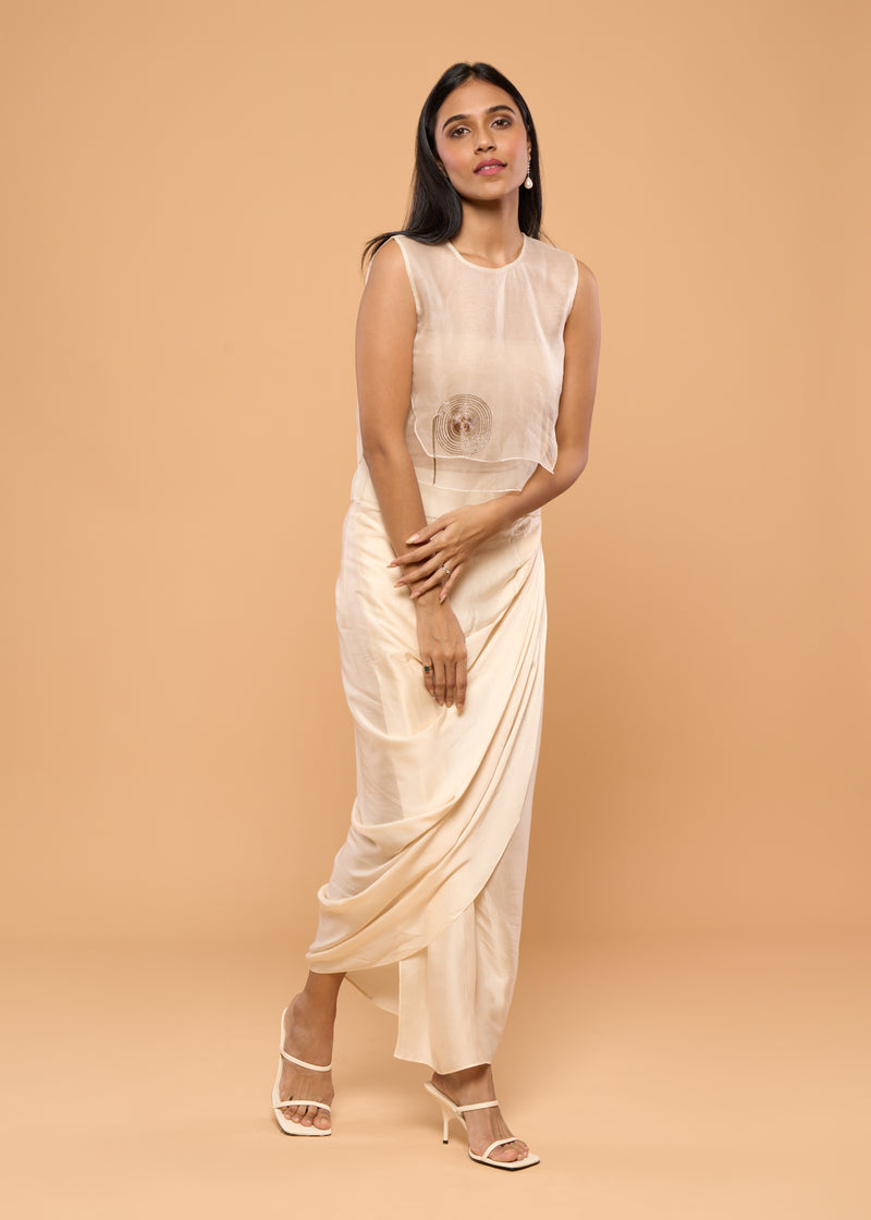 GRAMOPHONE WHITE SET