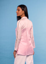 SYMMETRY PINK BLOCK SHIRT