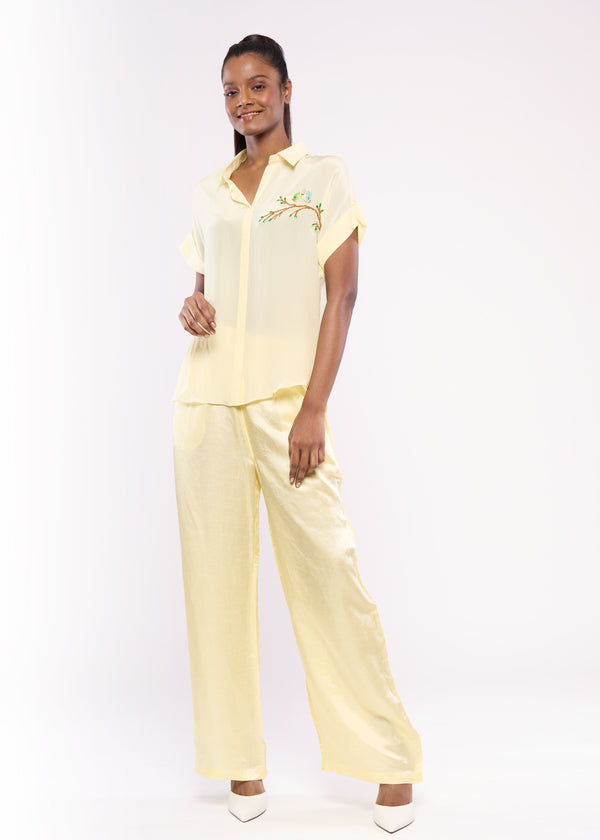 LOVEBIRD YELLOW SHIRT