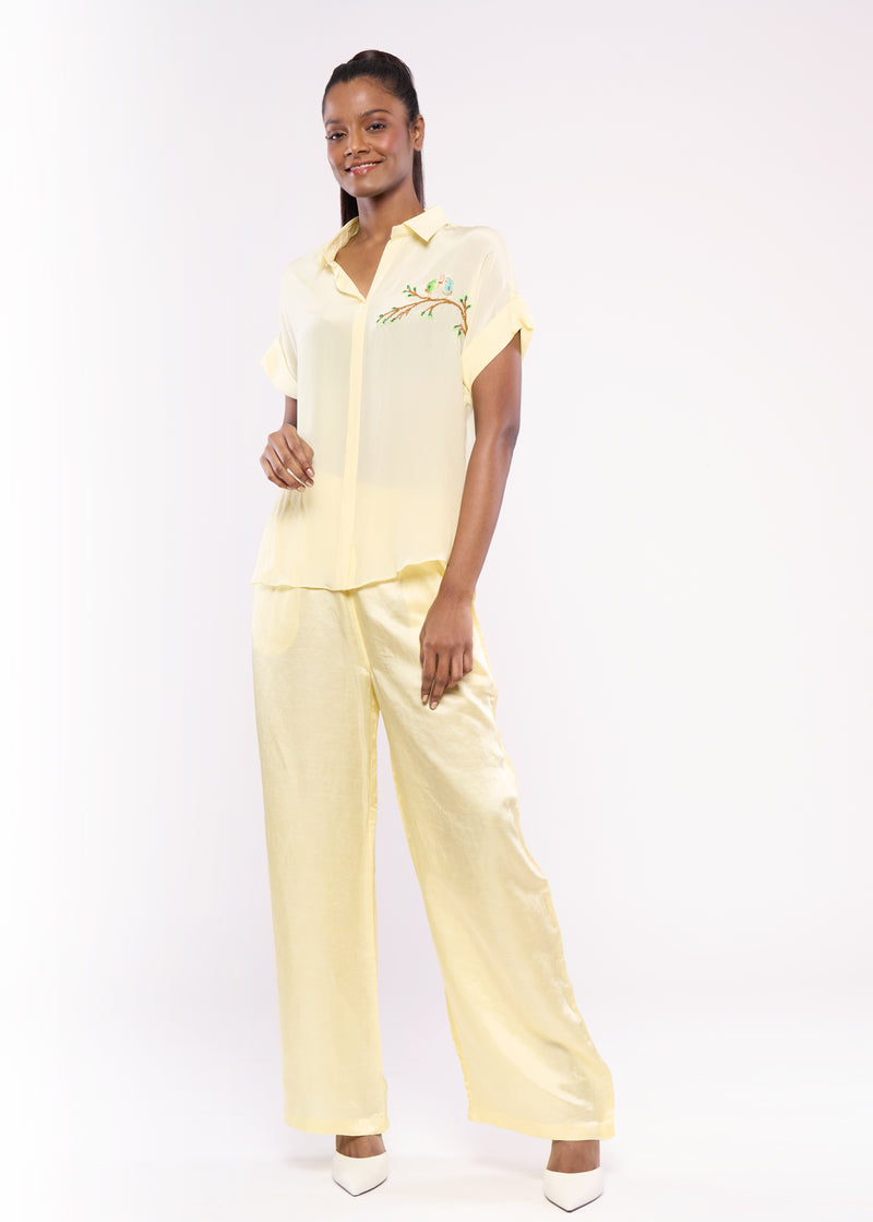 LOVEBIRD YELLOW SHIRT