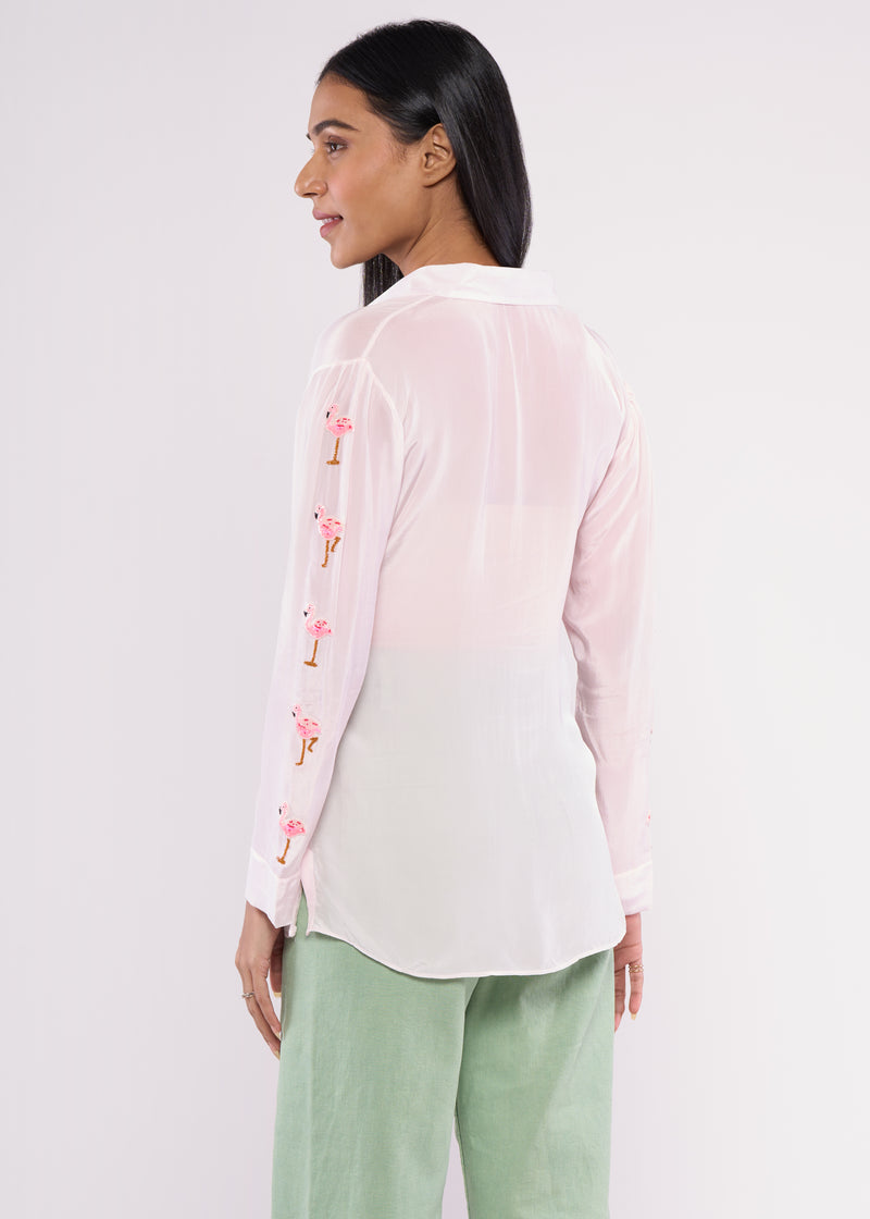 FLAMINGO SLEEVE SHIRT