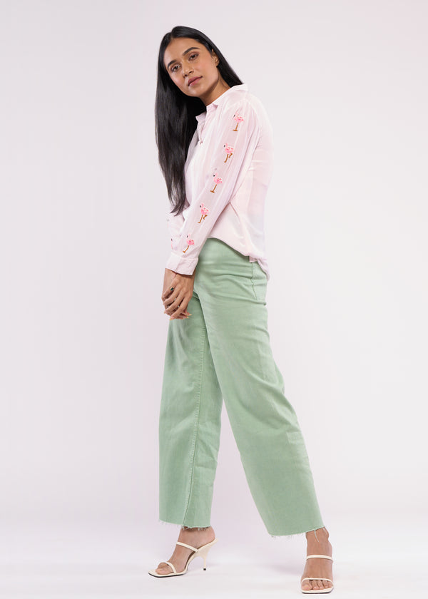 FLAMINGO SLEEVE SHIRT