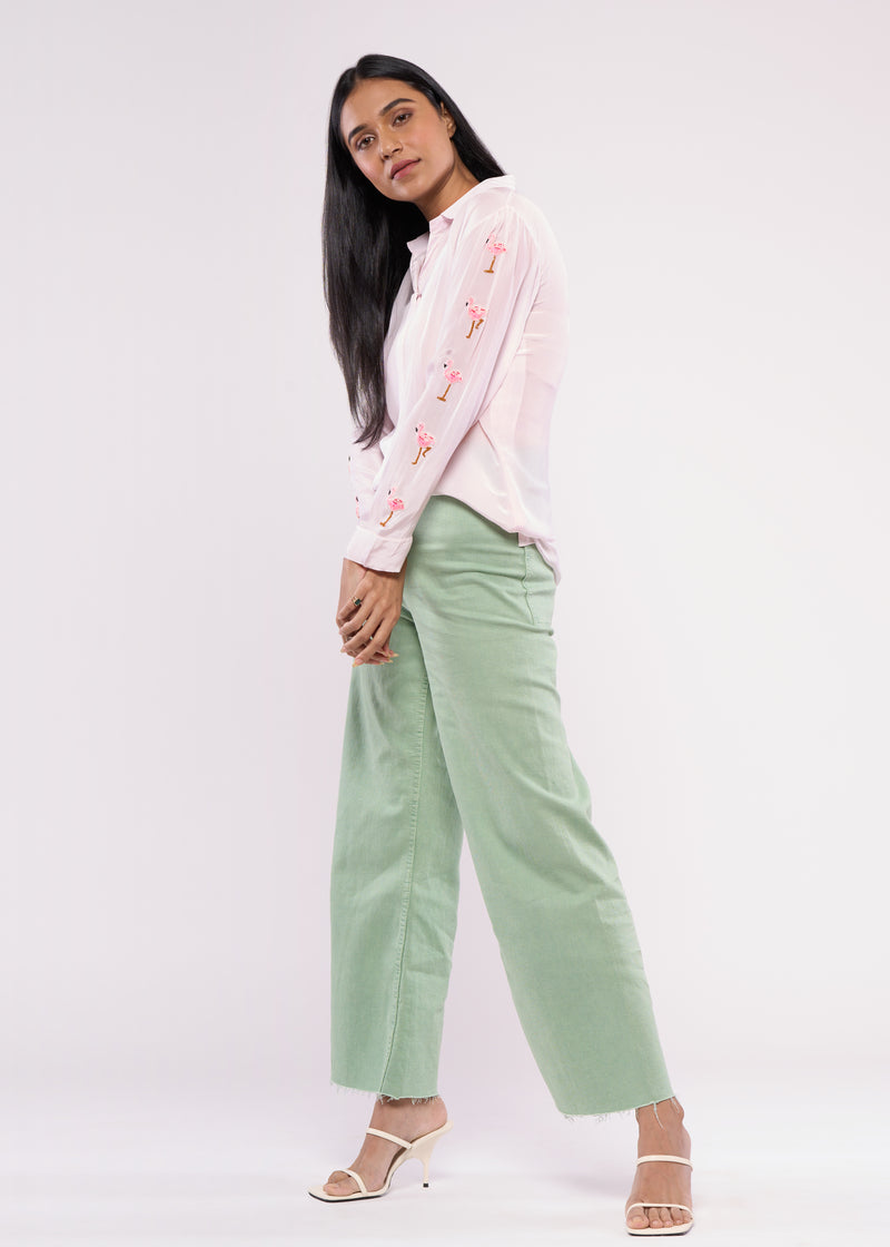 FLAMINGO SLEEVE SHIRT