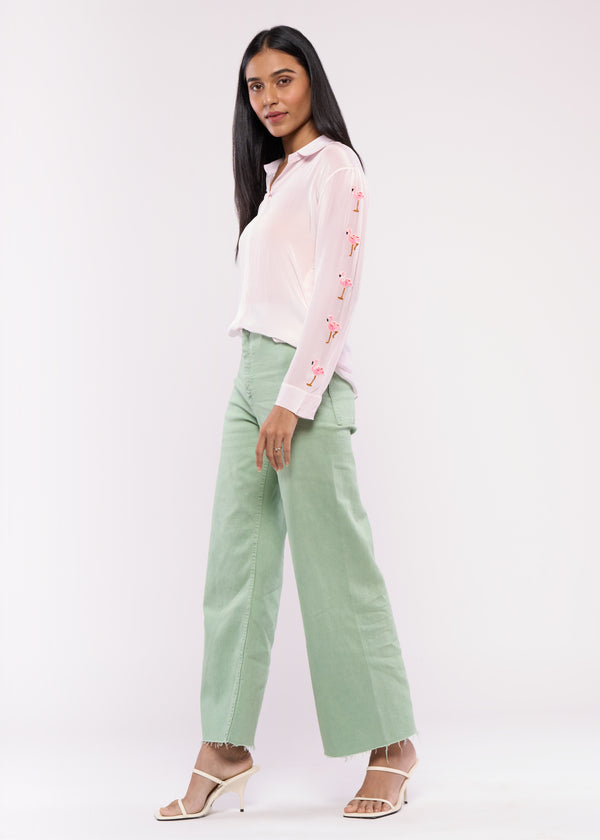 FLAMINGO SLEEVE SHIRT