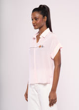COFFEE BABY PINK SHIRT