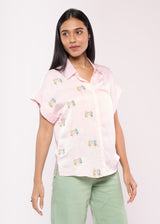 LOVEBIRD BABY PINK SHIRT