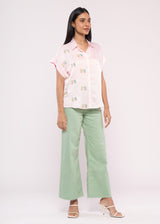 LOVEBIRD BABY PINK SHIRT