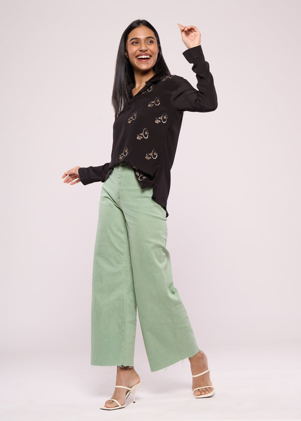 GRAMOPHONE BLACK SHIRT