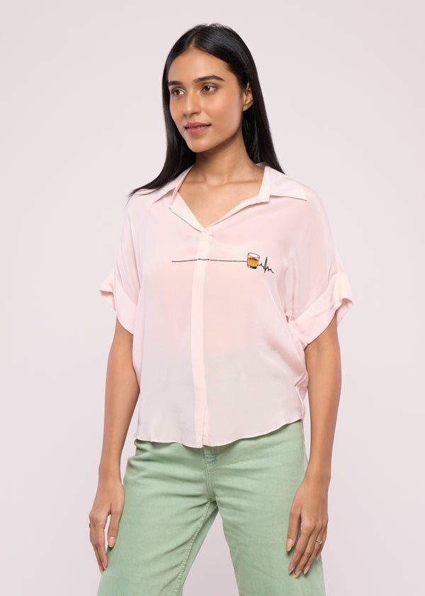 CHAI CREPE SHIRT