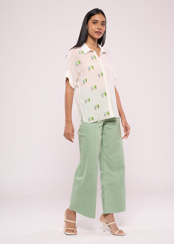 LOVEBIRD WHITE SHIRT