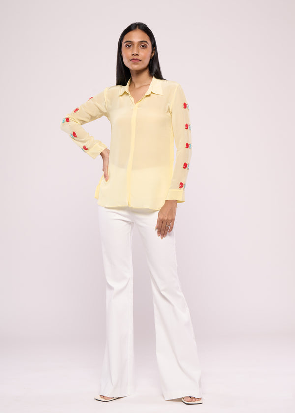 LOVEBIRD YELLOW SHIRT