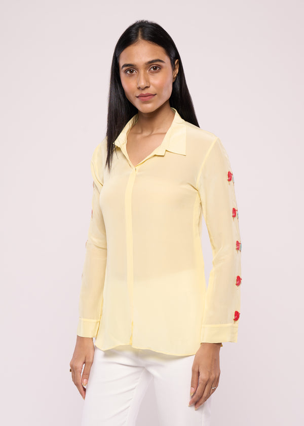 LOVEBIRD YELLOW SHIRT