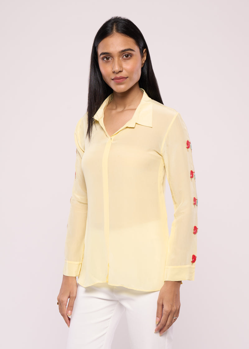 LOVEBIRD YELLOW SHIRT